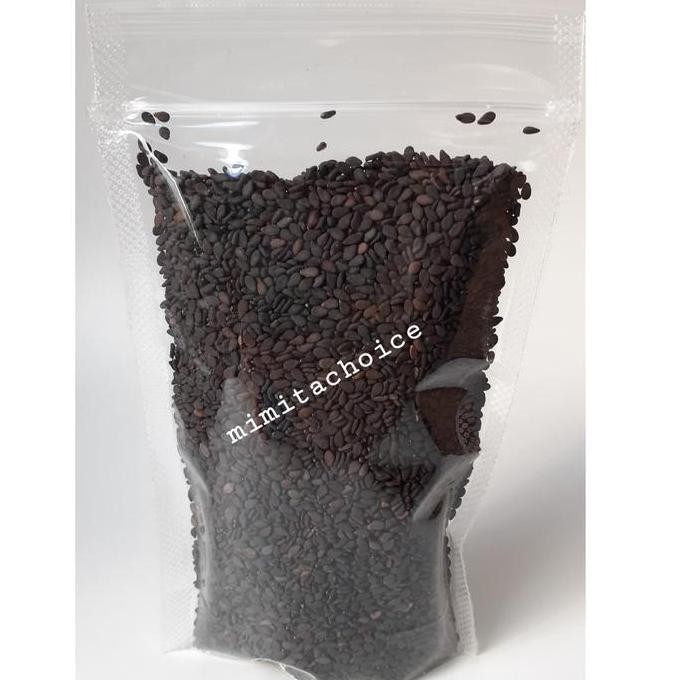 

Terlaris Black Sesame Seed / Wijen Hitam 100Gram