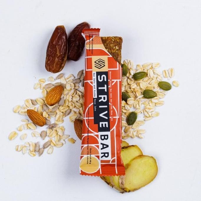 

HIW STRIVE Bite Size Energy Bar rasa Jahe - 20 gr x 5-pcs