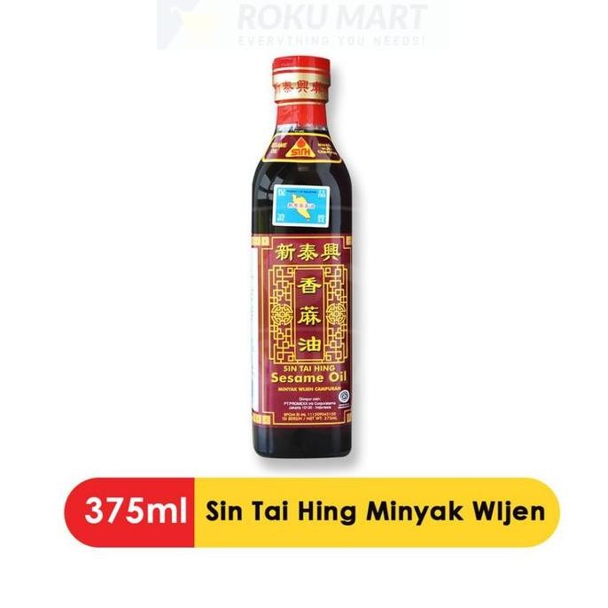 Terlaris Minyak Wijen Sin Tai Hing 375 Ml / Sin Tai Hing Sesame Oil 375 Ml