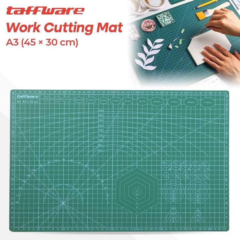

Taffware Alas Potong Work Cutting Mat Pad A3 45X30Cm