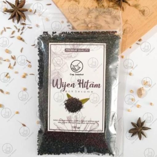 

Terlaris Wijen Hitam Asli 100Gr / Wijen Hitam Murni 100% / Jsr Rempah Kualitas