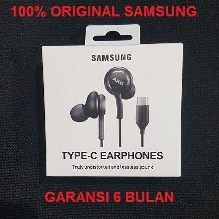 Earphone Samsung S22 Ultra S22+ S22 Plus Type C Akg Original Pack New Stok