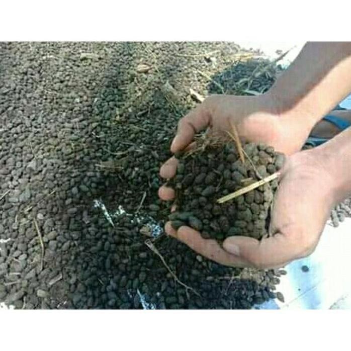 

Terlaris Pupuk Kandang Kompos Kohe Kambing Kemasan 500G