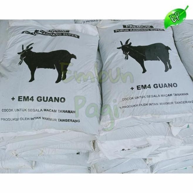

Terlaris Nf_ Media Tanam Pupuk Kandang 8-10Kg Super Premium +Em4 Guano 1 Sak Murah