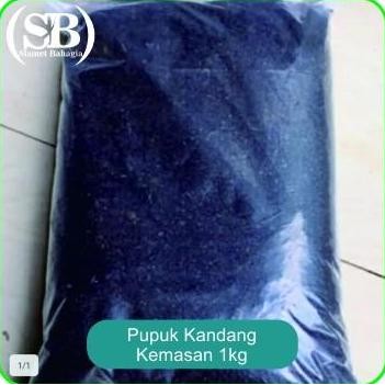

Terlaris Pupuk Kandang Pupuk Kotoran Kambing Murni - 1Kg