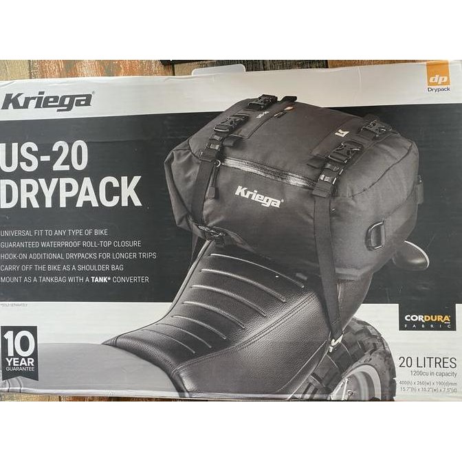 TERMURAH - Kriega US 20 Touring bag Tail bag