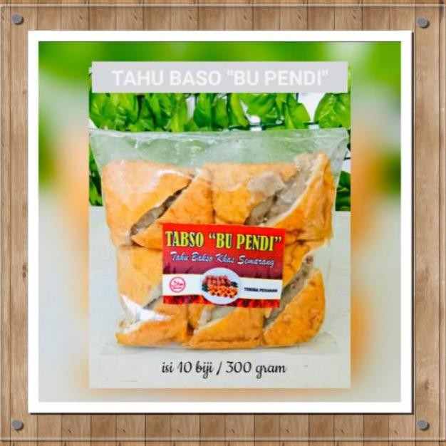 

Premium Tahu Bakso 10 Pcs 300 Gr - Tahu Baso Tabso Bu Pendi Promo