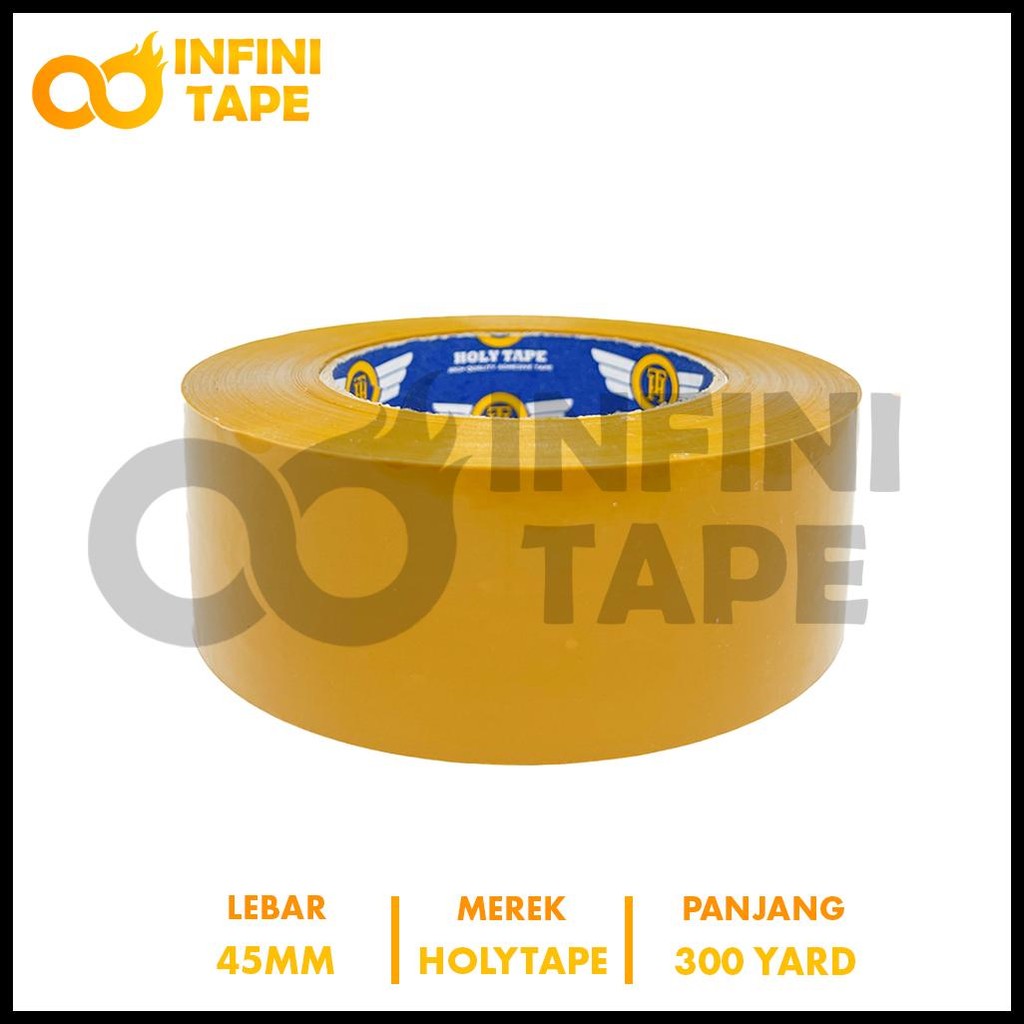 

HEDON LAKBAN BENING - LAKBAN COKELAT 300 YARD X 45 MM X 45 MICRON HOLYTAPE