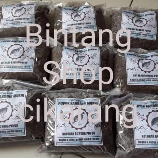 

Terlaris Alat Pertanian Taman Garden 1Kg Pupuk Kandang Kotoran Puyuh Murni