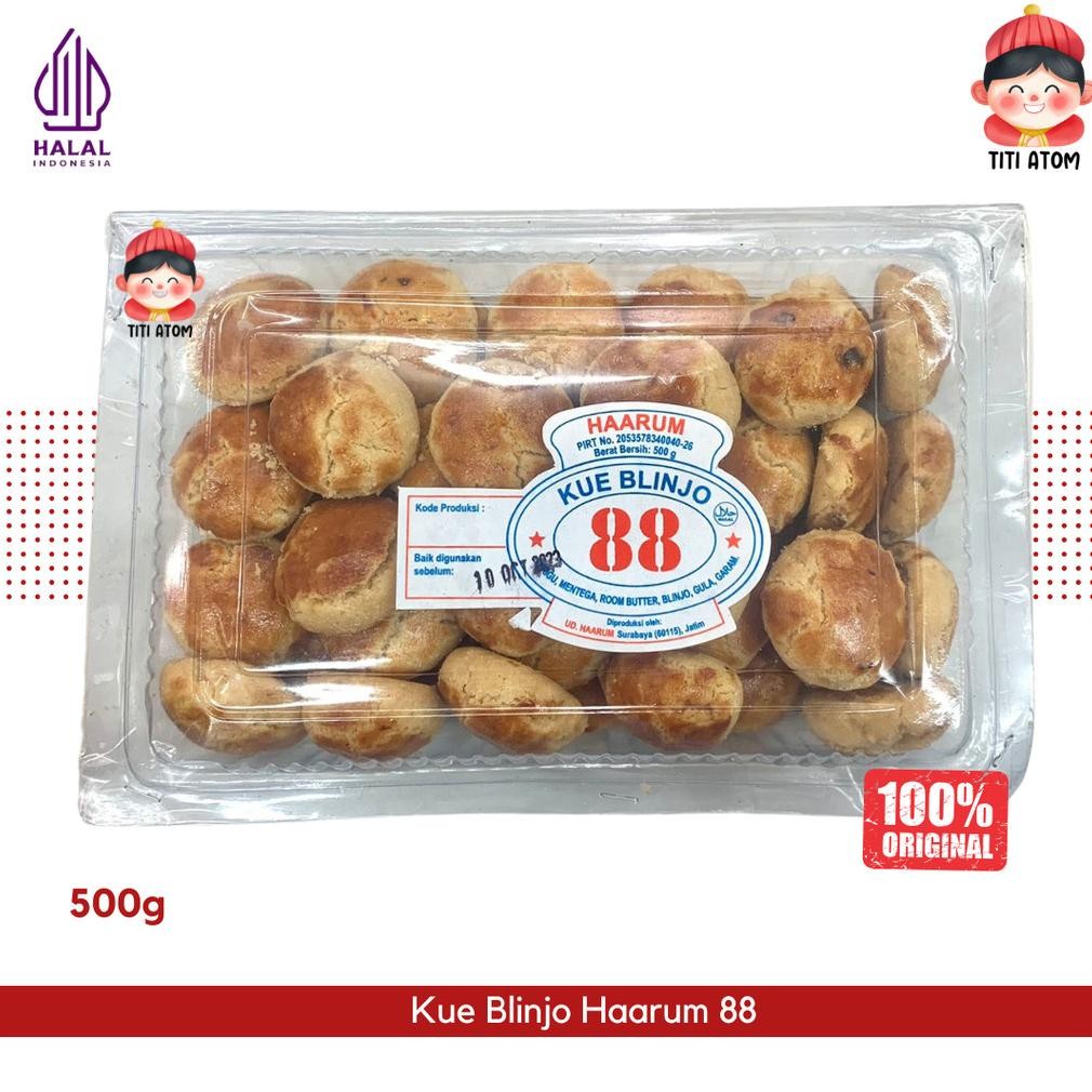 

Kue Belinjo Blinjo Melinjo Emping Cap Haarum 88 500g nUg