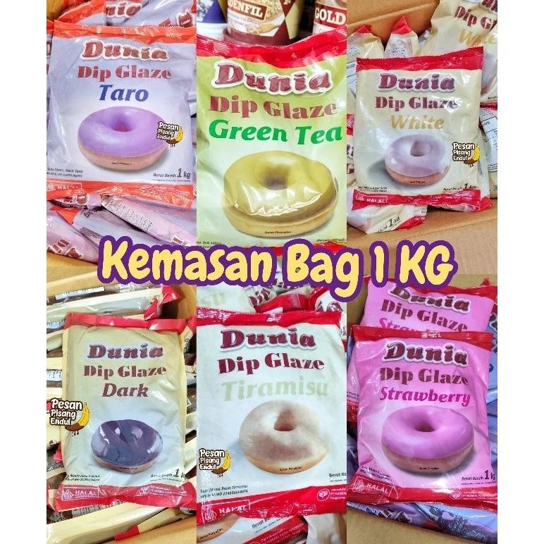 

Glaze Dunia Coklat - 1KG AST nUg