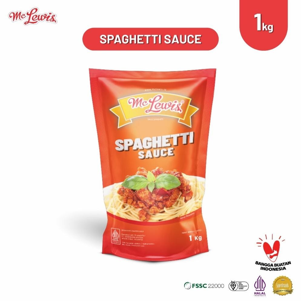 

Mc Lewis Spaghetti Bolognese Sauce - 1Kg AST nUg