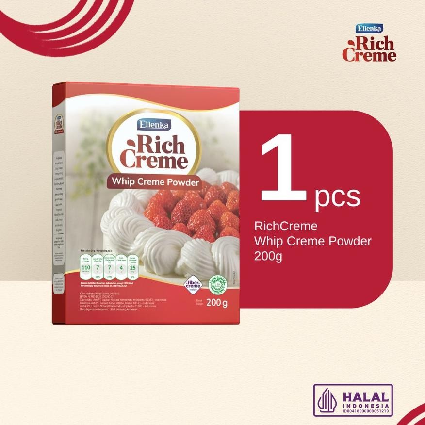 

RichCreme Whip Creme Box 200 gr AST nUg