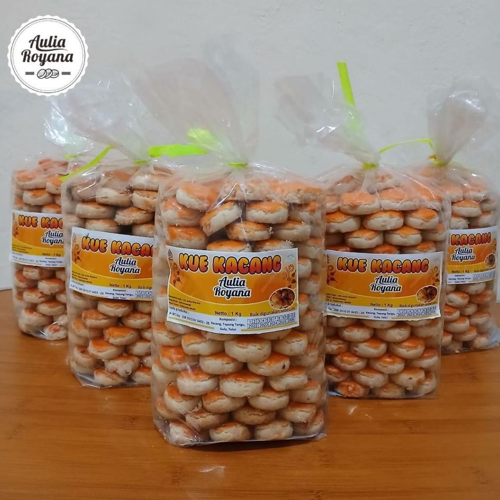 

[Harga Reseller] Kue Kacang Enak Kemasan 1kg By Aulia Royana Khas Banyuwangi nUg