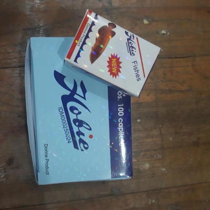 Terlaris Grosir Obat Vitamin Ikan Arowana Pil Hobie Original 1 Pak Isi 10 Kotak