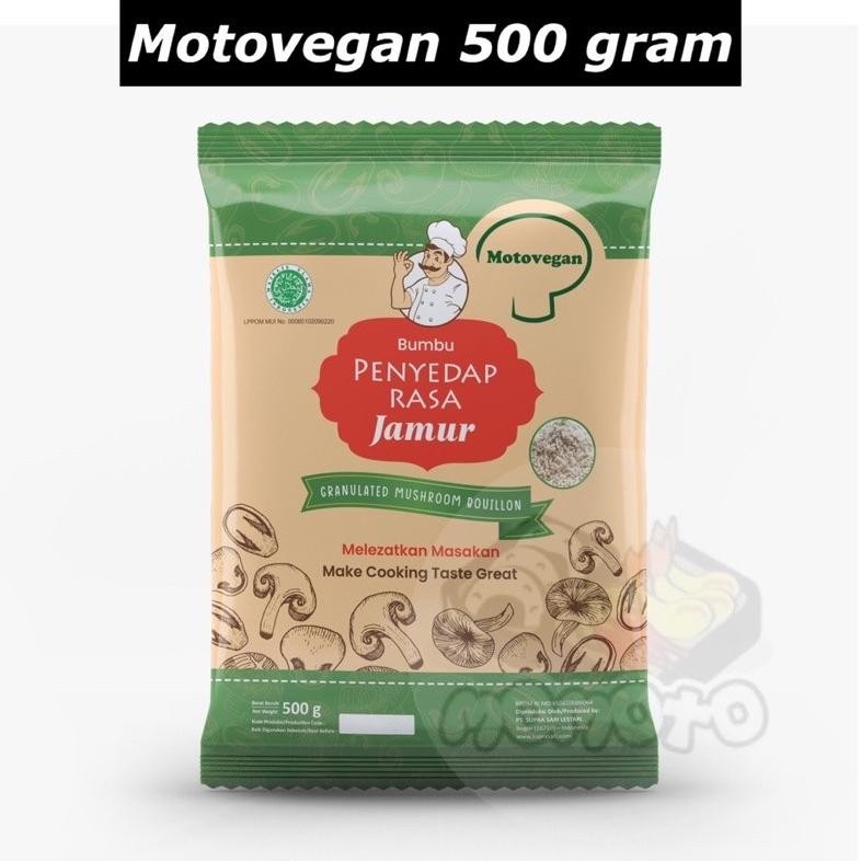 

Kaldu Jamur HALAL MUI Motovegan 500 gram non MSG untuk MPASI nUg