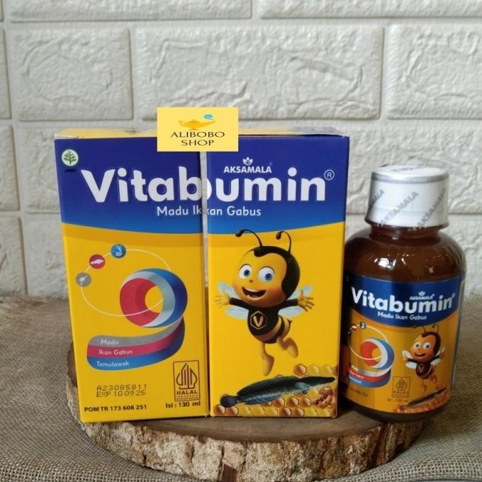 

Terlaris Vitabumin Madu Ikan Gabus 130Ml Vitamin Penambah Nafsu Makan Anak