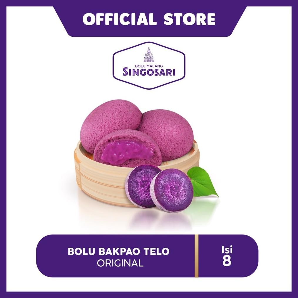 

Bolu Bakpao Singosari - Telo Original (500 gr) nUg