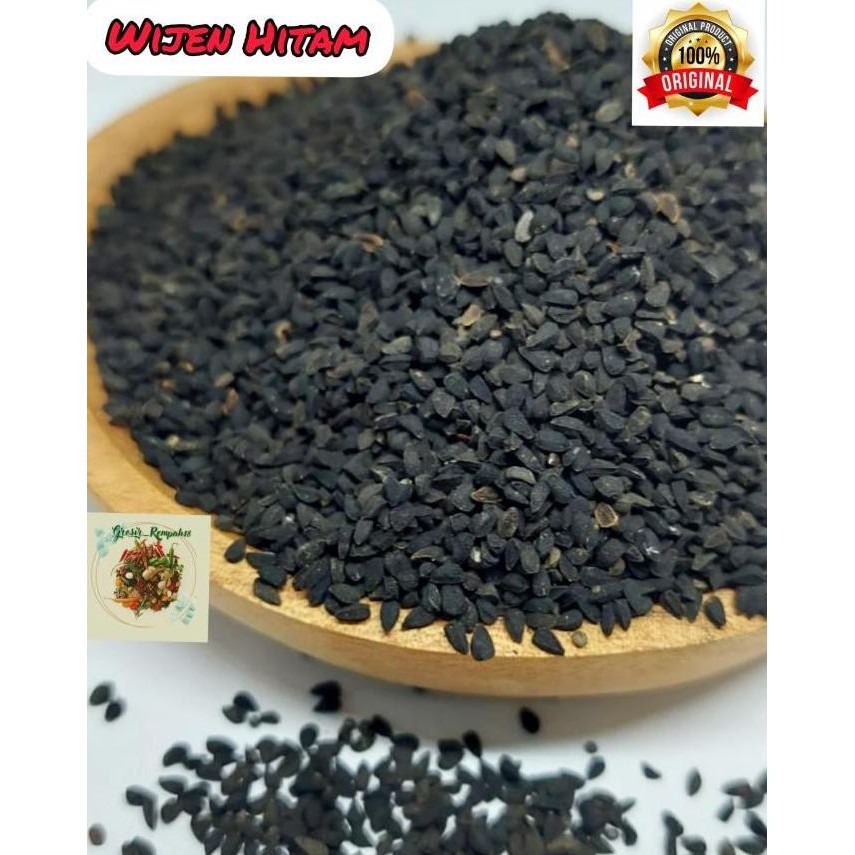 

Terlaris Wijen Hitam / Black Sesame Seed 500Gram