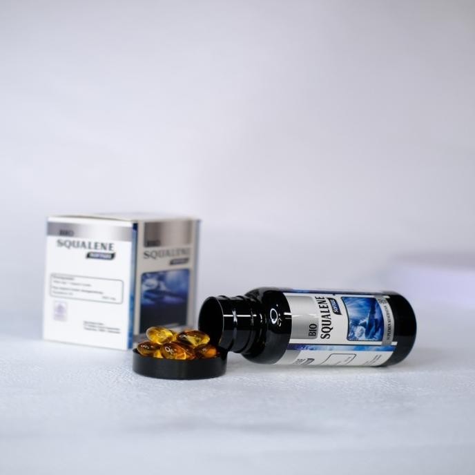 

Terlaris Bio Squalene Original - Obat Herbal Untuk Pelumas Sendi Lutut Tulang Sakit, Nyeri Sendi Dan Lutut, Vitamin Tulang Sendi, Patah Tulang, Ekstrak Minyak Hati Ikan Hiu Bpom & Halal Terbatas
