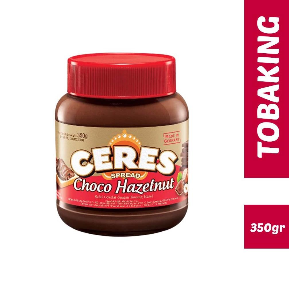 

Ceres Spread Choco Hazelnut 350 gr Selai Cokelat dan Kacang Hazel AST nUg