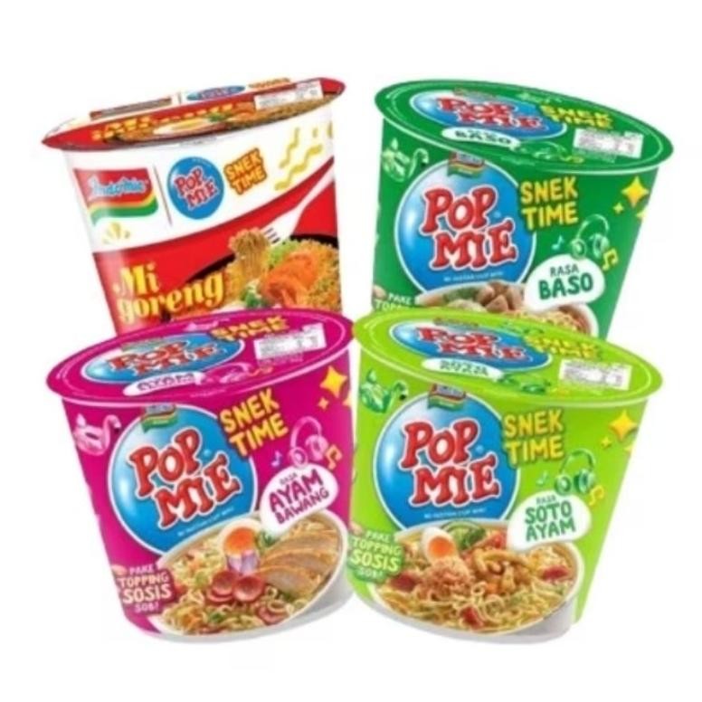 

( 1 Karton isi 12 ) Pop Mie mini Goreng, Pop Mie Mini Baso, Pop Mie Mini Soto, Pop Mie Mini Ayam Bawang nUg