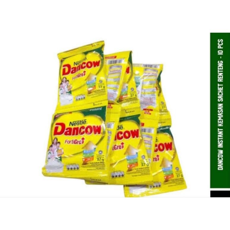 

Dancow Susu Bubuk Kemasan Sachet Renteng Isi 10 Pcs AST nUg
