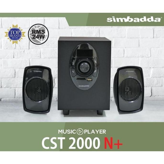 Speaker Simbadda Cst 2000N Plus Bluetooth New Stok
