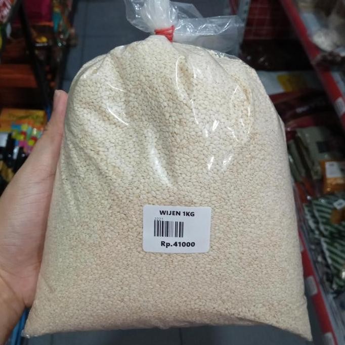 

Terlaris Wijen Putih Repack 1 Kg White Sesame