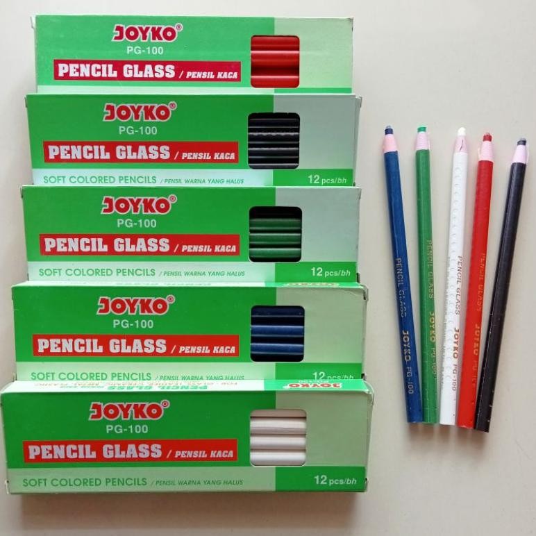 

RB Pensil Kaca Pencil Glass Joyko PG-100 ( 12 Pcs )