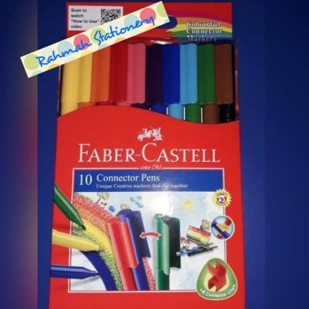 

RB Connector Pen 12 Warna Faber Castell / Spidol Warna 12 Warna Faber Castell