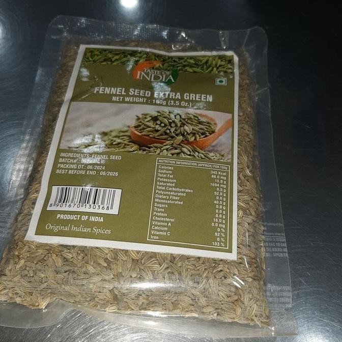 

^^^^^] toi fennel seed extra green 100 gm