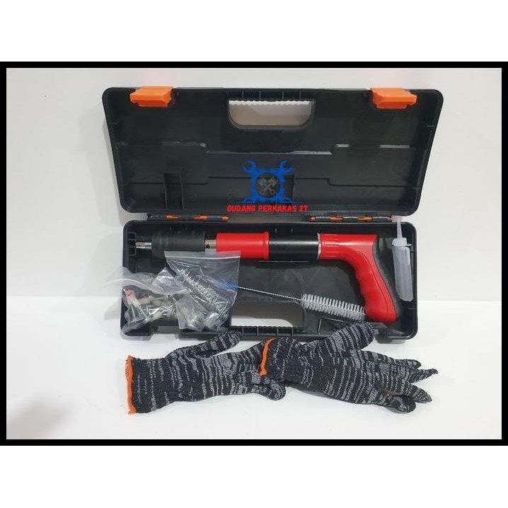 Gun Ramset Set Nail Gun Stamset Ramset Mesin Tembak Paku Beton