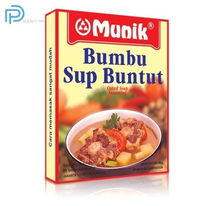 

BARU KTMSTORE BUMBU MASAK INSTANT BUMBU MUNIK SUP BUNTUT SOP BUNTUT 80 GR PASTI ENAK