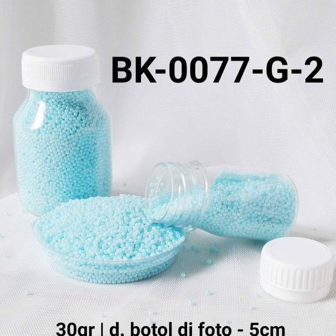 

~^~^~^] BK-0077-G-2 Sprinkles sprinkle sprinkel 30 gram mutiara biru pastel