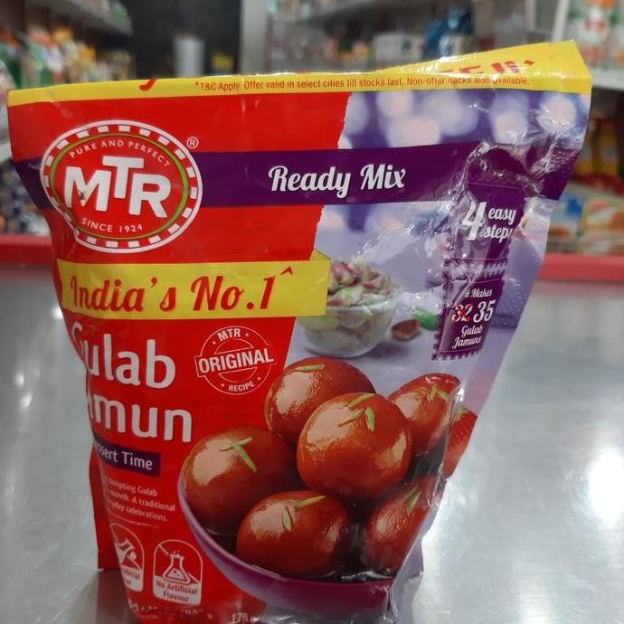 

Produk Unggulan] mtr gulab jamun 180 gm made in india
