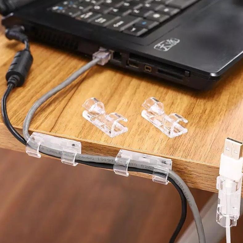 

Tr24 Ni06 Merapikan Kabel Klip Kabel Organizer Cable Clip Berkualitas