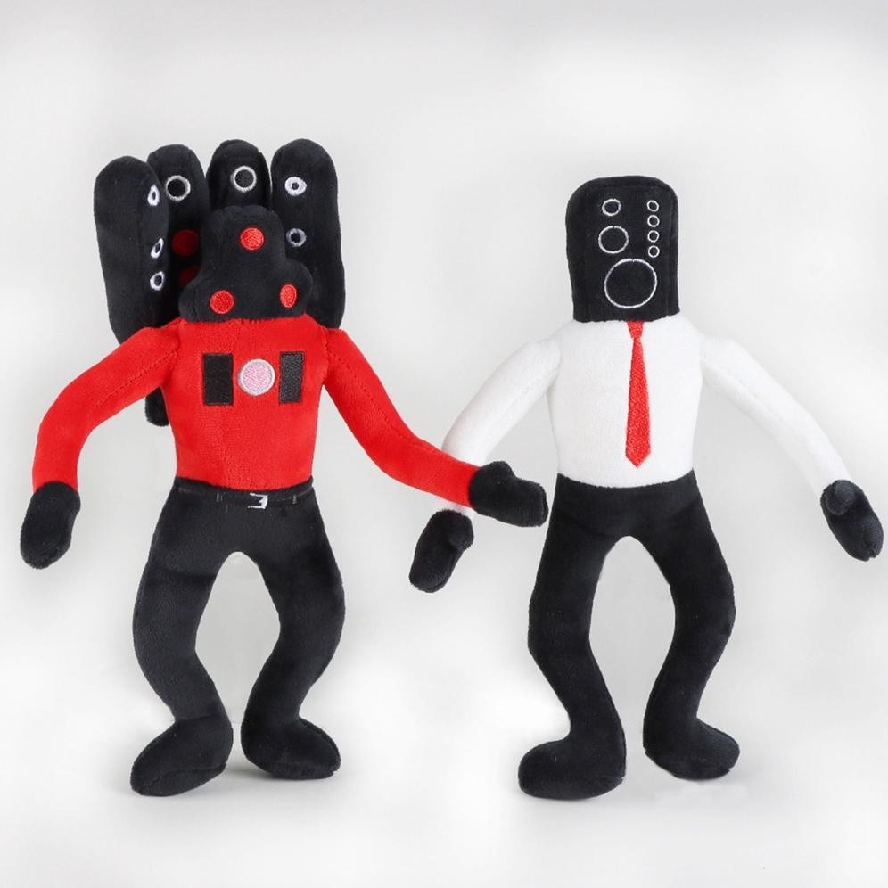''Terlaris" Skibidi Plush Doll Toilet Man Titan Cameraman Tv Man Monitorman Speakerman Mainan Boneka