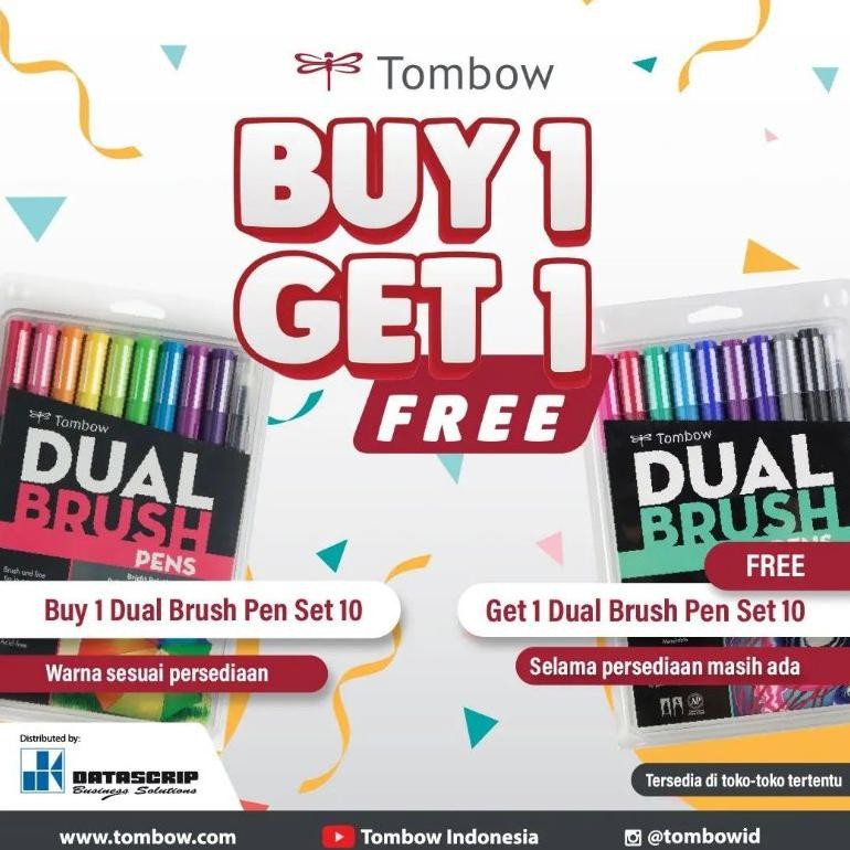 

RB BUNDLE SET 20 PCS ABT TOMBOW BRUSHPEN