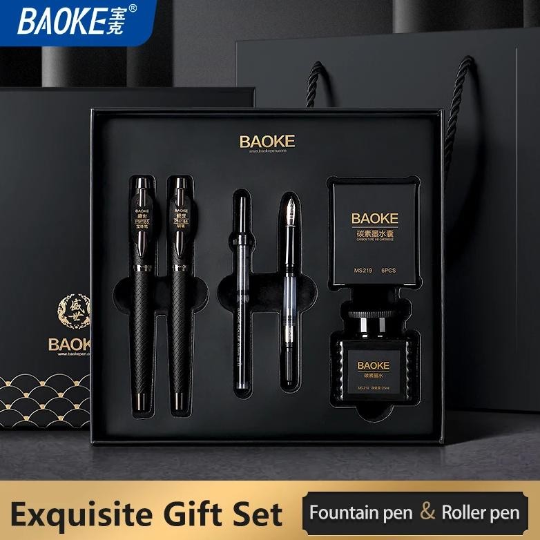 

Baoke T18 Exquisite Fountain Pen&Roller Pen Set Luxury Gift Set