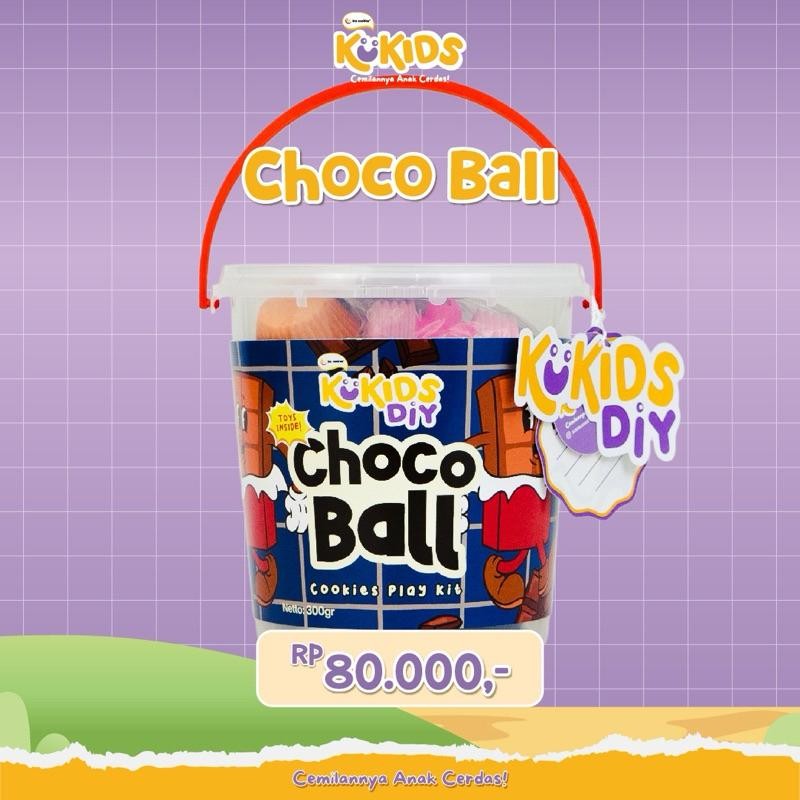 

NEW PRODUCT KUKIDS DIY BUCKET KIT CHOCO BALL BY INA COOKIES NATURES TOUCH.
