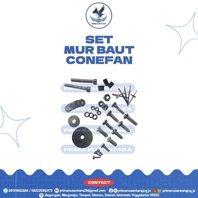 Produk Unggulan] SET MURBAUT CONEFAN PART BLOWER EXHAUST FAN KIPAS KANDANG AYAM BROILER