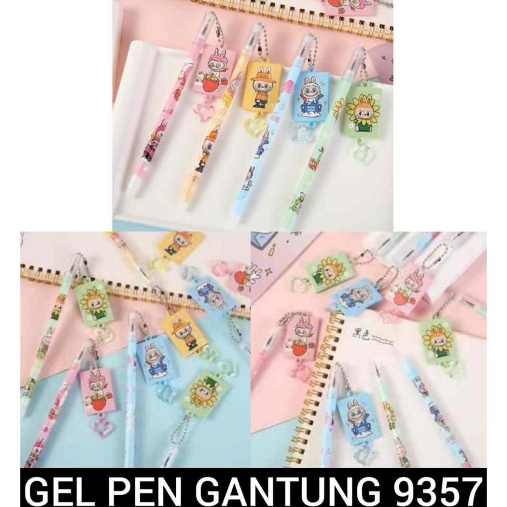 

''Terlaris" (12Pc) Pena Ballpen Pen Gel Motif Gantung Foto Sanrio 9122 Murah