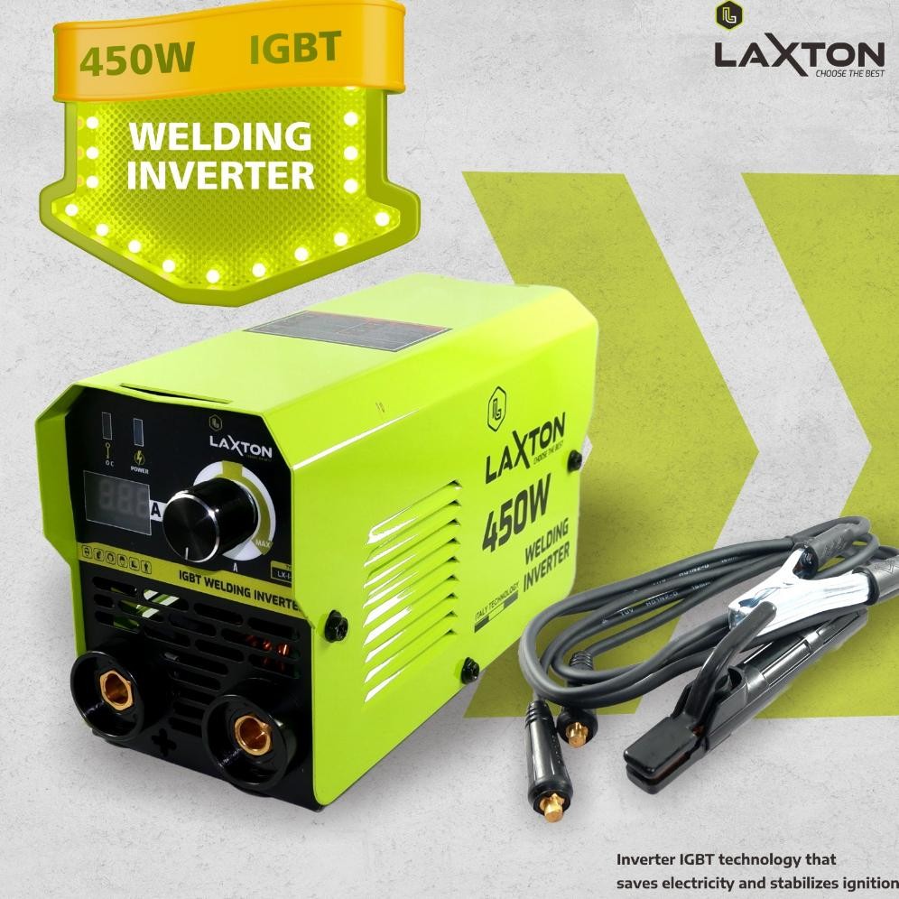 RADEN LAXTON LX-I-120 Mesin Las Inverter Travo Las 450 Watt IGBT MURAH