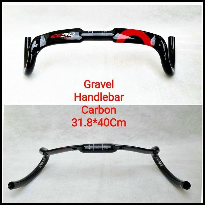 Stang Dropbar Gravel Carbon Handlebar Carbon Gravel Big Flare Roadbike