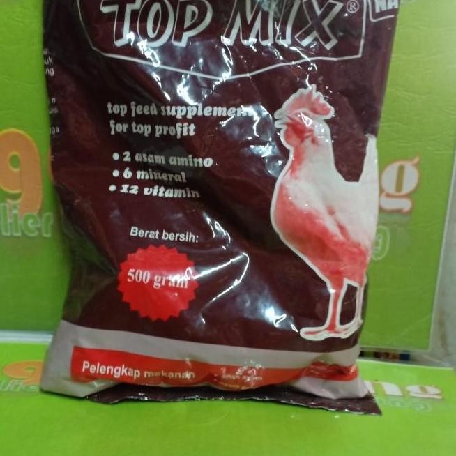 

Terlaris Top Mix Topmix Suplemen Vitamin Ayam Smdgn Tepung Ikan Ato Konsentrat