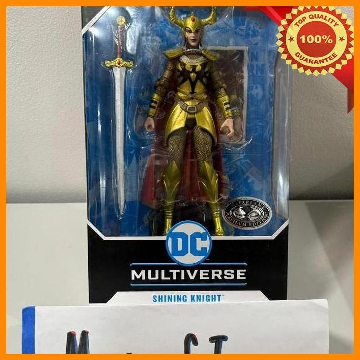 [MOT] MCFARLANE DC MULTIVERSE SHINING KNIGHT (SEVEN SOLDIERS OF VICTORY) PLATINUM EDITION - READY ST