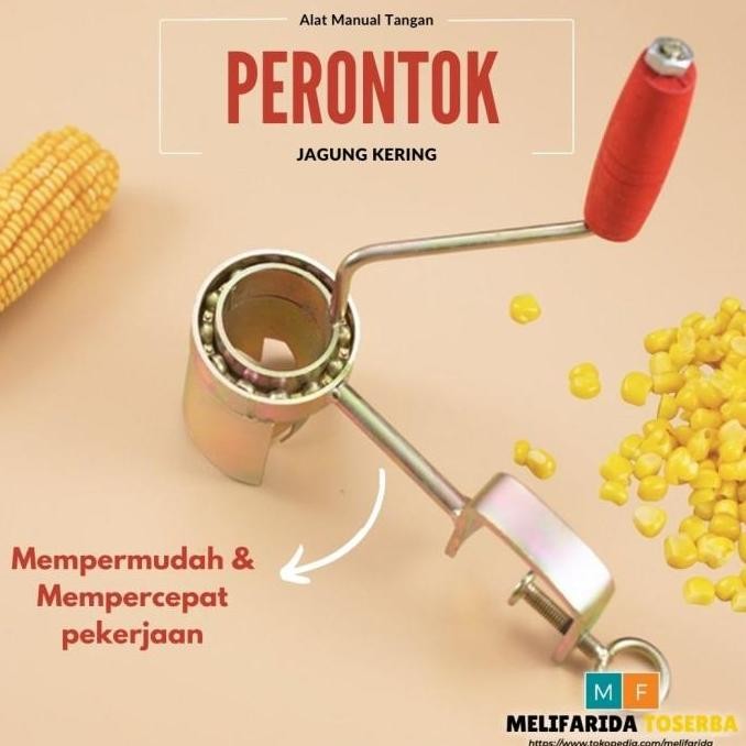 Alat Pemipil Perontok Pemocel Pengupas Biji Jagung Besar Kecil Kering