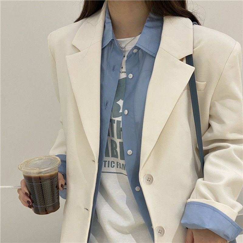 Casual Blazer Women Versatile Suit Jacket Women