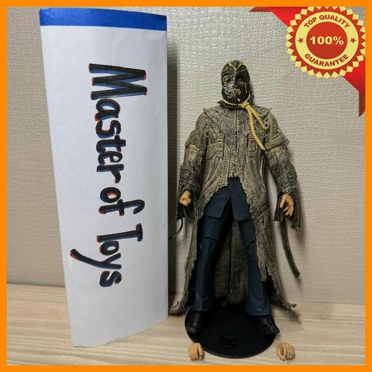 [MOT] MCFARLANE DC MULTIVERSE THE DARK KNIGHT TRILOGY SCARECROW BUILD BANE NO BOX NO CTB - READY STO